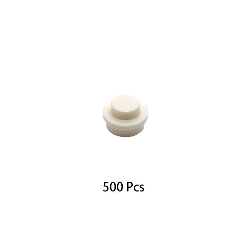 Gạch Tròn Trong Suốt 1x1 Xanh Dương Xây Dựng DIY - Daisan Store
