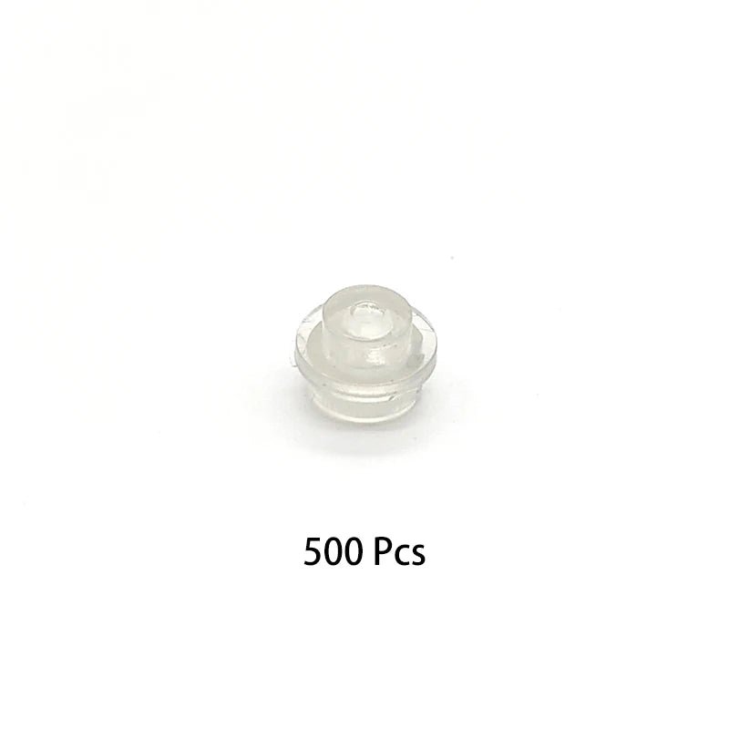 Gạch Tròn Trong Suốt 1x1 Xanh Dương Xây Dựng DIY - Daisan Store