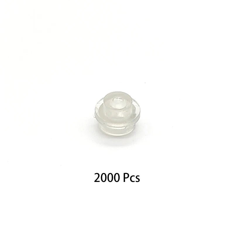Gạch Tròn Trong Suốt 1x1 Xanh Dương Xây Dựng DIY - Daisan Store