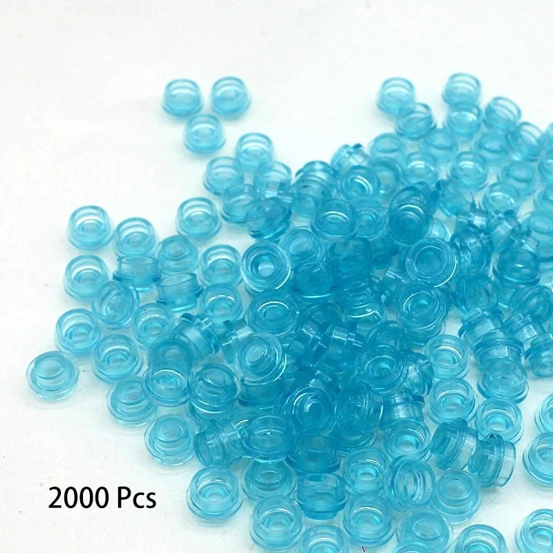 Gạch Tròn Xanh Biển 1x1 Lắp Ráp Nhà DIY 6141 - Daisan Store