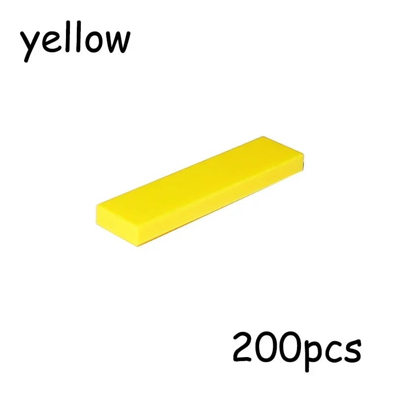 Gạch Xếp Hình Trẻ Em - 200 Miếng Sáng Tạo 1x4 MOC - Daisan Store