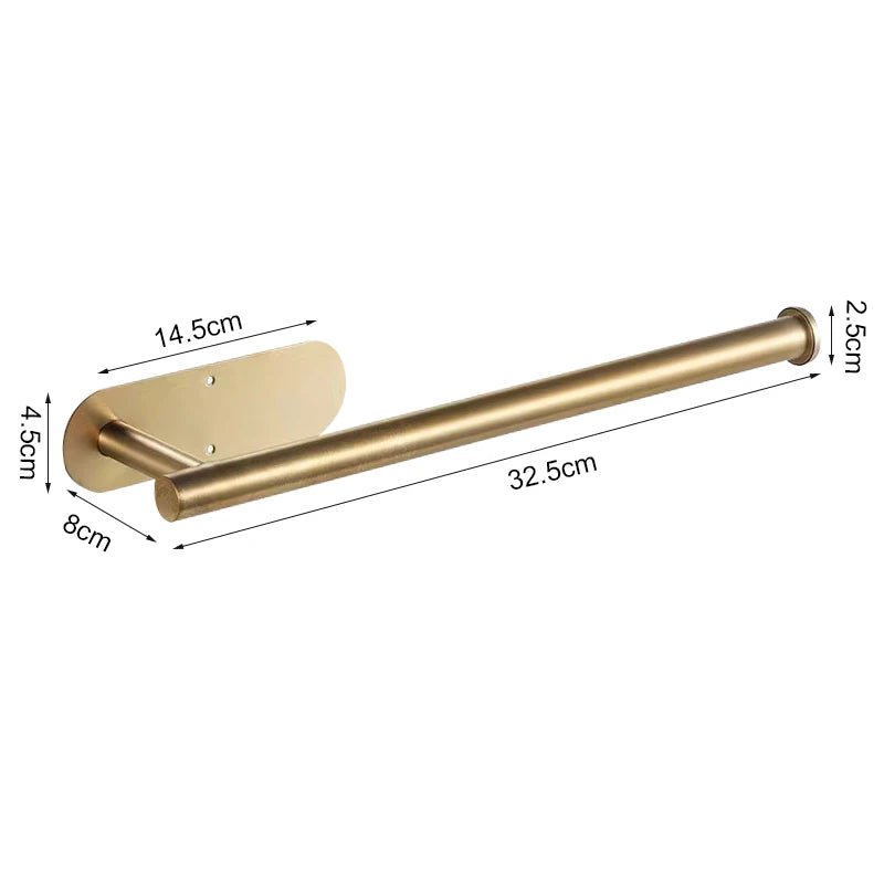 Giá Đỡ Giấy Inox Dán Tường Không Khoan Cho Nhà Tắm - Daisan Store