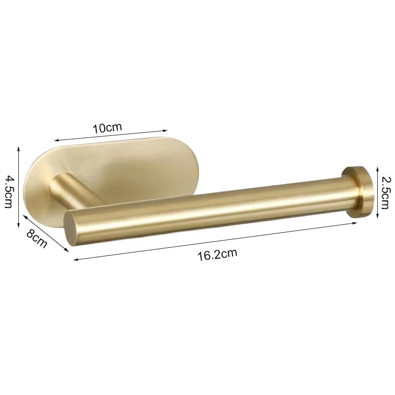 Giá Đỡ Giấy Inox Dán Tường Không Khoan Cho Nhà Tắm - Daisan Store