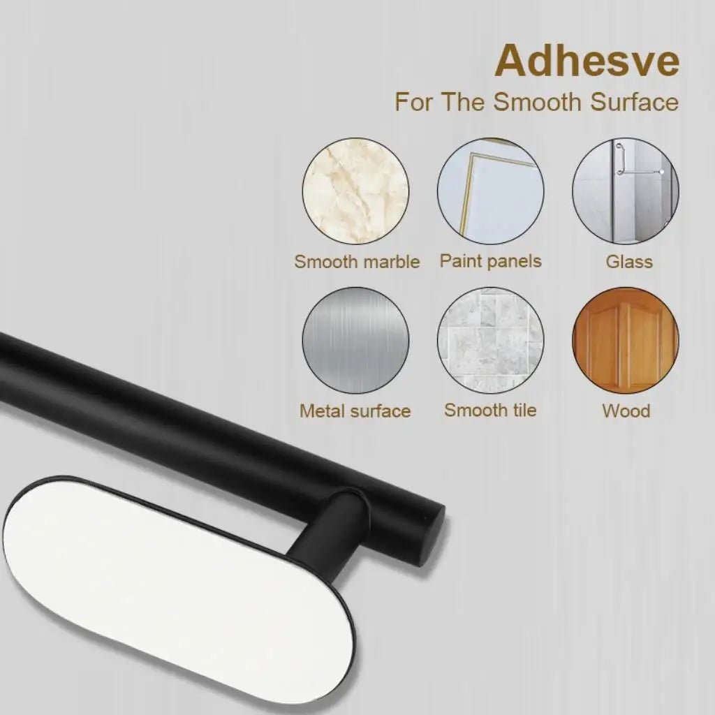 Giá Đỡ Giấy Inox Dán Tường Không Khoan Cho Nhà Tắm - Daisan Store