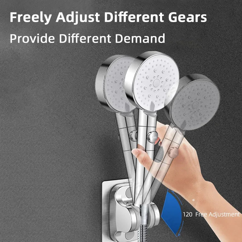 Giá Đỡ Vòi Sen Không Khoan Xoay Ổn Định Tường Tắm - Daisan Store
