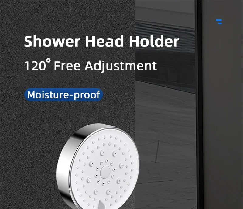 Giá Đỡ Vòi Sen Không Khoan Xoay Ổn Định Tường Tắm - Daisan Store