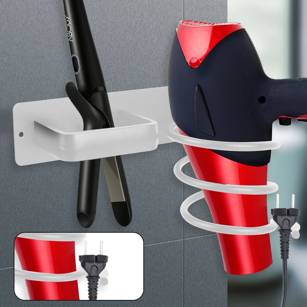 Giá treo máy sấy tóc & kệ lưu trữ tường tiện lợi - Daisan Store