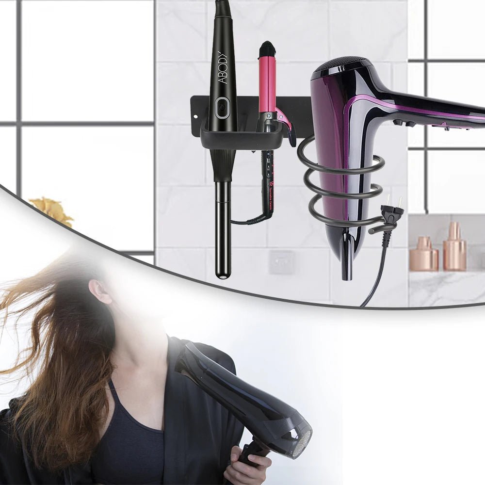 Giá treo máy sấy tóc & kệ lưu trữ tường tiện lợi - Daisan Store