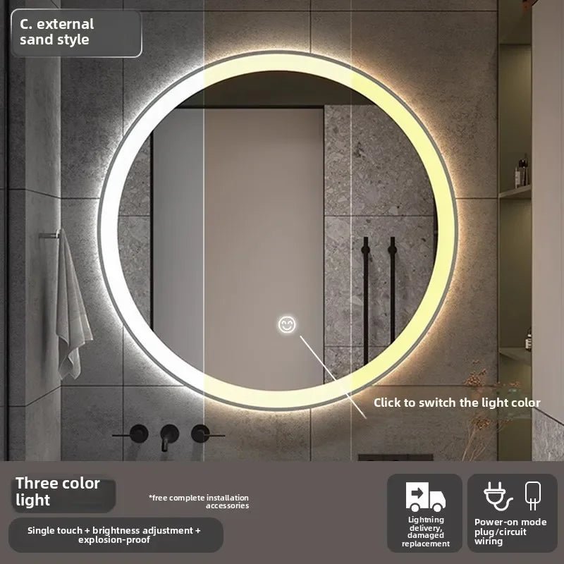 Gương Đèn LED Thông Minh Chống Mờ 50CM Cảm Ứng - Daisan Store