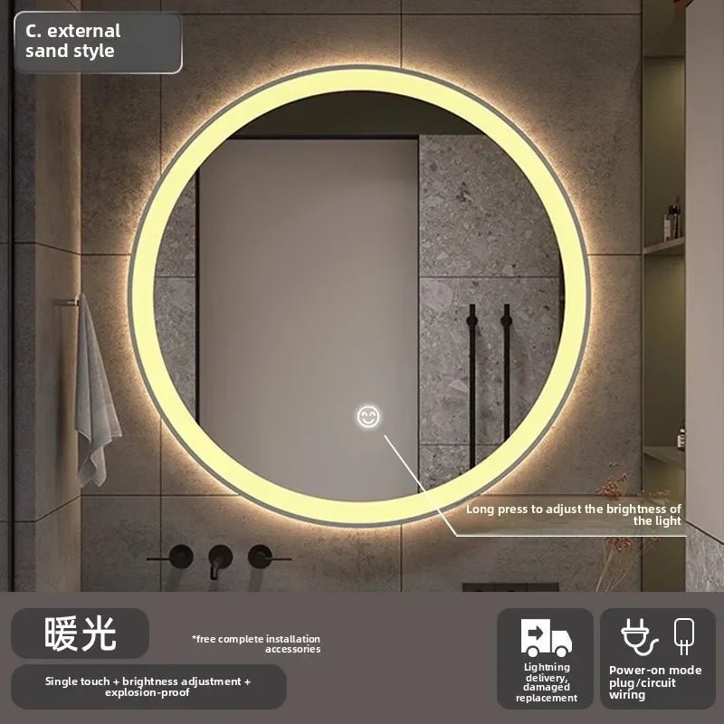Gương Đèn LED Thông Minh Chống Mờ 50CM Cảm Ứng - Daisan Store