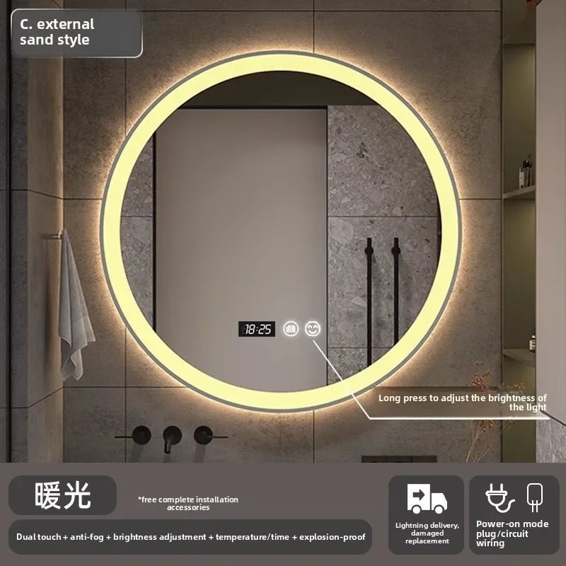 Gương Đèn LED Thông Minh Chống Mờ 50CM Cảm Ứng - Daisan Store