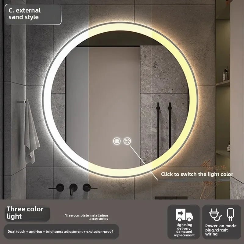 Gương Đèn LED Thông Minh Chống Mờ 50CM Cảm Ứng - Daisan Store