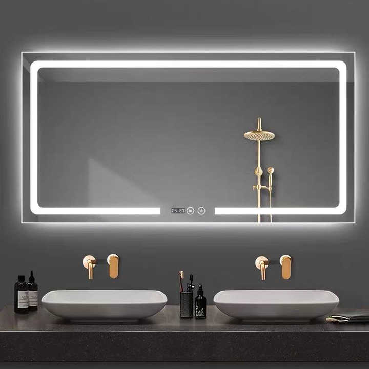 Gương thông minh LED chống nước, màn hình gương không khung phòng tắm có chức năng tùy chỉnh - Daisan Store