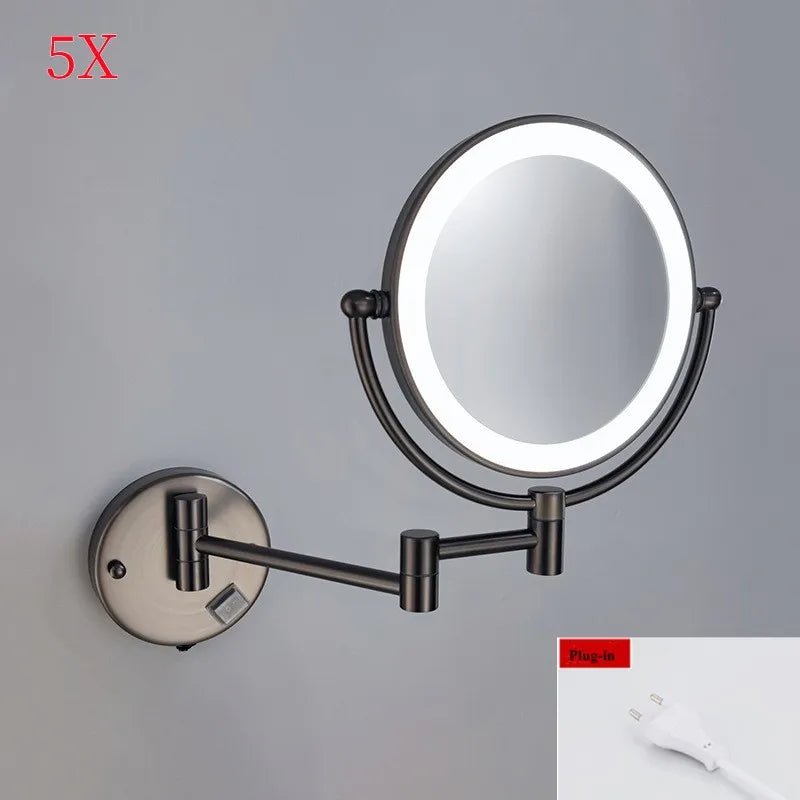 Gương Trang Điểm Khách Sạn LED Vàng Chải Cao Cấp - Daisan Store