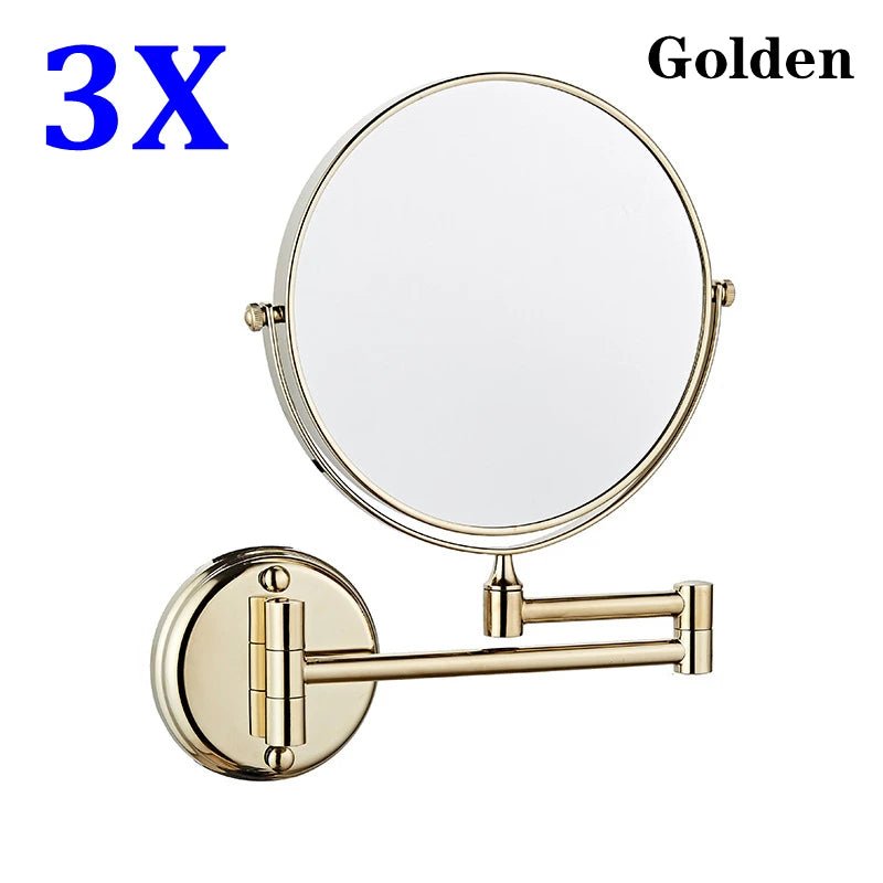 Gương Trang Điểm Khách Sạn LED Vàng Chải Cao Cấp - Daisan Store