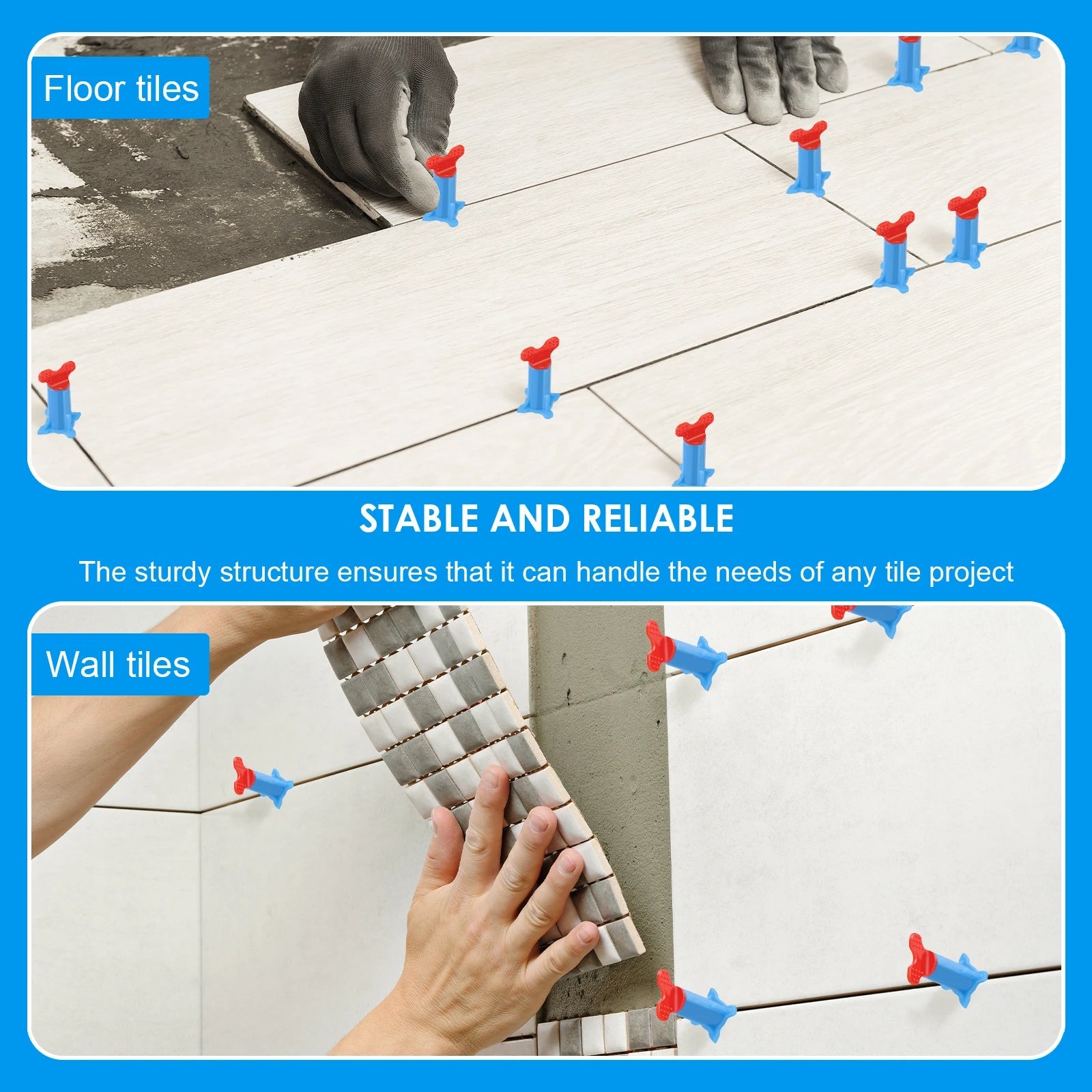 Hệ Thống Căn Mực Gạch Lát Tường Wedges Và Spacer Tiện Lợi - Daisan Store