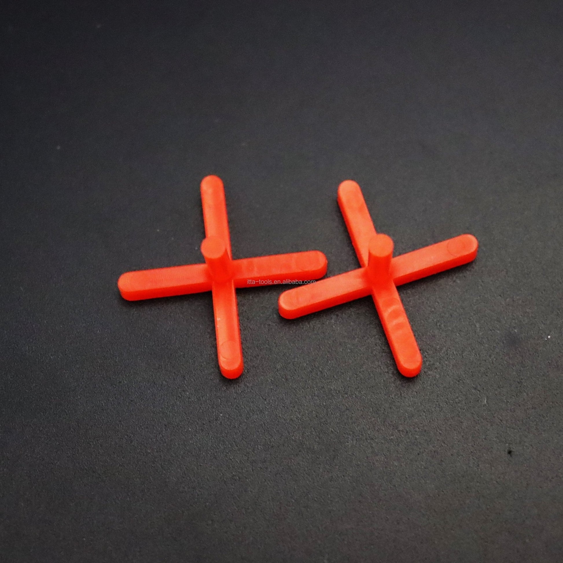 Hệ thống chêm cân bằng gạch nhựa hình chữ thập màu cam - Daisan Store