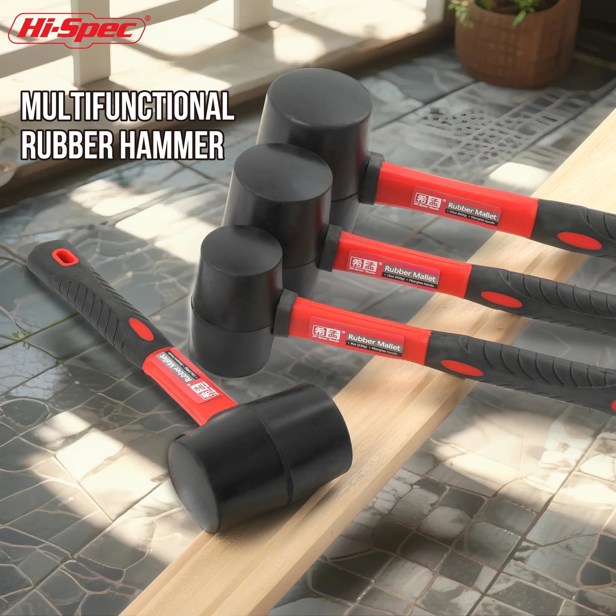 Hi Spec Bua Cao Su Hai Mat Can Fiberglass 8 12 16 24 Oz - Daisan Store