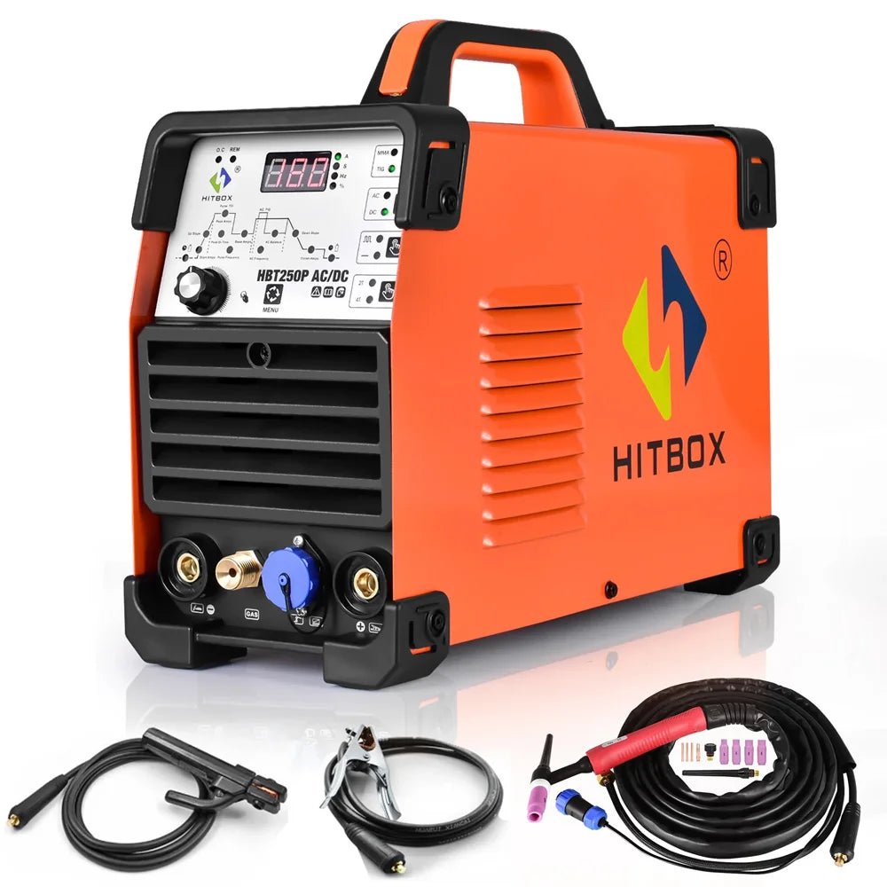 Hitbox Máy Hàn TIG AC DC 4 Trong 1 HBT250P Điều Khiển - Daisan Store