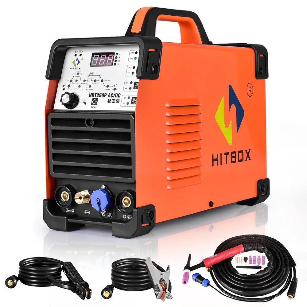 Hitbox Máy Hàn TIG AC DC 4 Trong 1 HBT250P Điều Khiển - Daisan Store