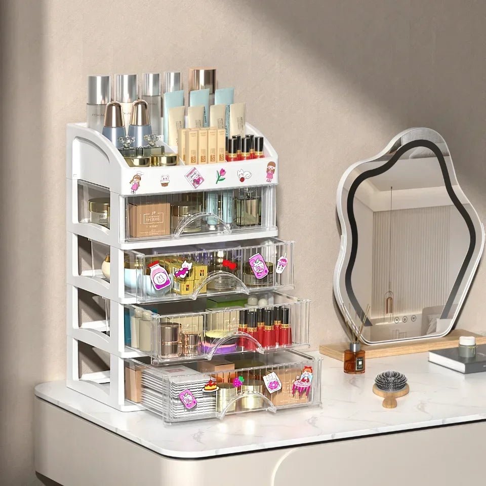 Hộp Đựng Đồ Trang Sức & Mỹ Phẩm Trong Suốt Cao Cấp - Daisan Store