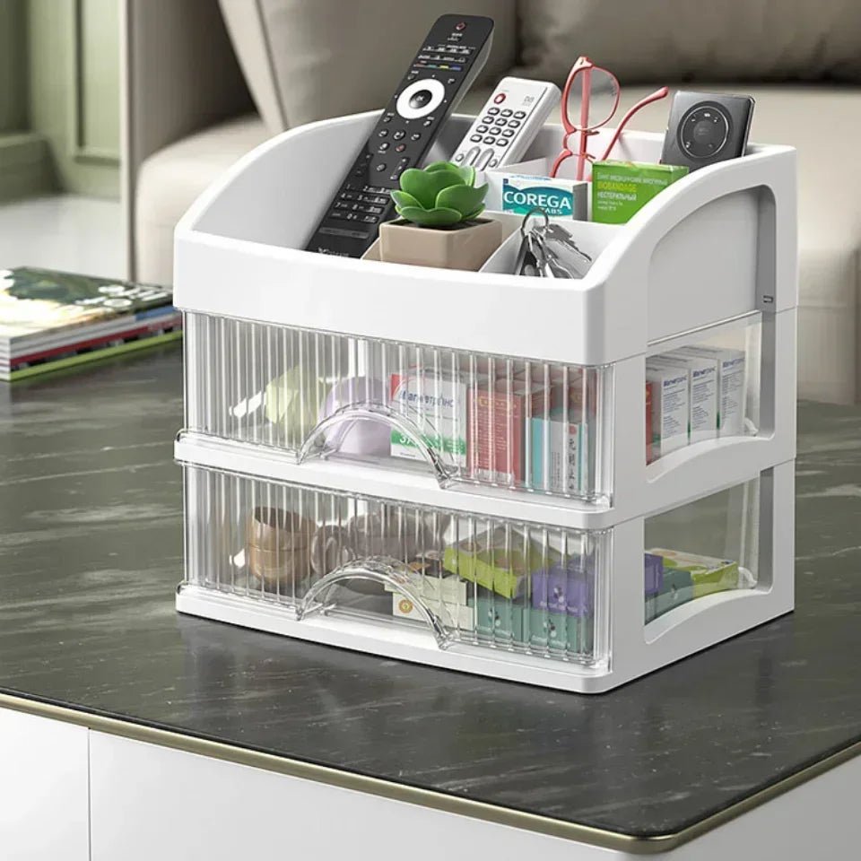 Hộp Đựng Đồ Trang Sức & Mỹ Phẩm Trong Suốt Cao Cấp - Daisan Store