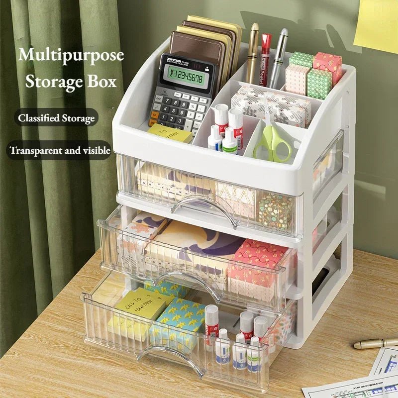 Hộp Đựng Đồ Trang Sức & Mỹ Phẩm Trong Suốt Cao Cấp - Daisan Store
