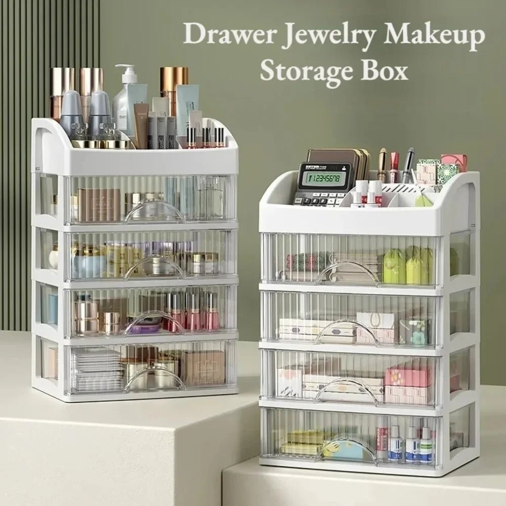 Hộp Đựng Đồ Trang Sức & Mỹ Phẩm Trong Suốt Cao Cấp - Daisan Store