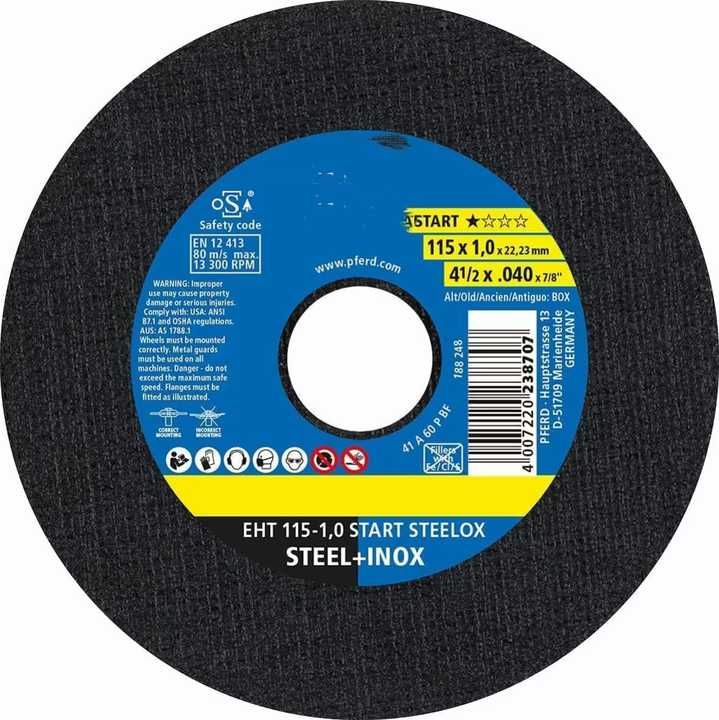 Hot Sales 115x1x22.23mm Cutting Disc for Metal and Stainless Steel - Daisan Store