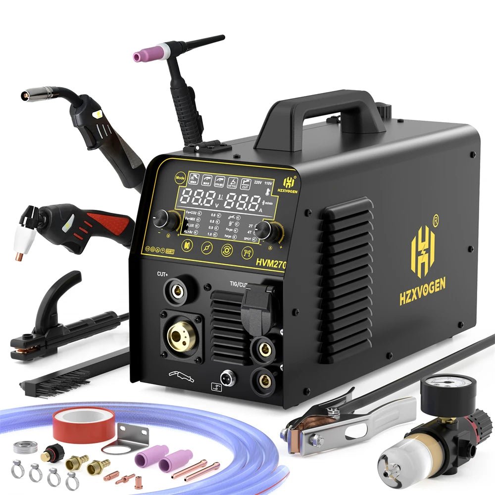 HZXVOGEN HVM270 Máy Hàn 6 Trong 1 Nhôm CUT MIG MMA HF - Daisan Store