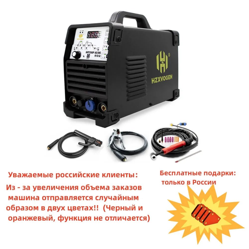 HZXVOGEN Máy Hàn Tig AC DC MMA 200A Inverter HVT250P IGBT - Daisan Store