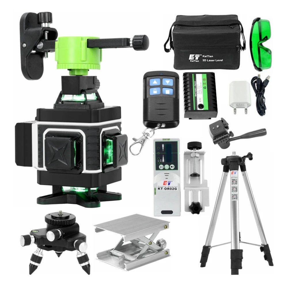 KaiTian Laser Nivel 360 Tự Cân Chân Tripod 16 Đường - Daisan Store