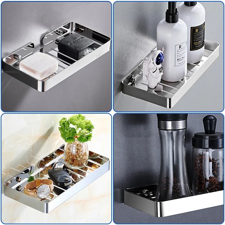 Kệ Đựng Đồ Nhà Tắm Inox 304 Treo Tường Chống Gỉ - Daisan Store