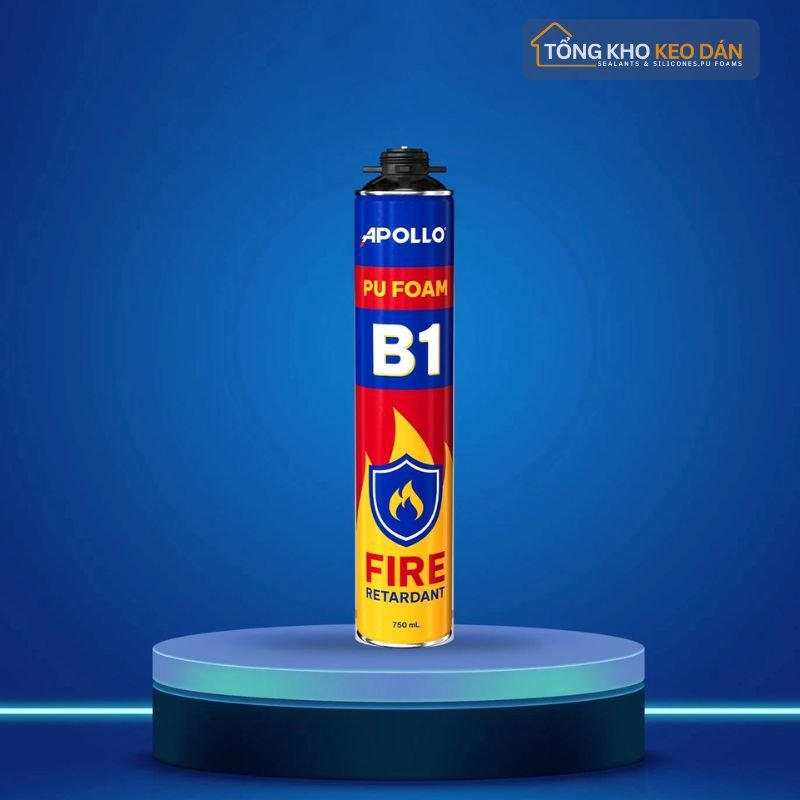Keo Bọt Nở Chống Cháy Apollo PU Foam B1 - Daisan Store