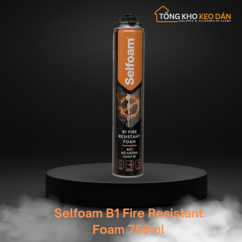 Keo Bọt Nở Chống Cháy Selfoam B1 Foam Chống Cháy 750ml - Daisan Store
