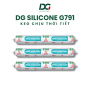 Keo dán chịu thời tiết DG Silicone G791 - Daisan Store