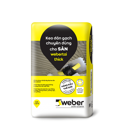 Keo dán gạch Webertai thick - Daisan Store