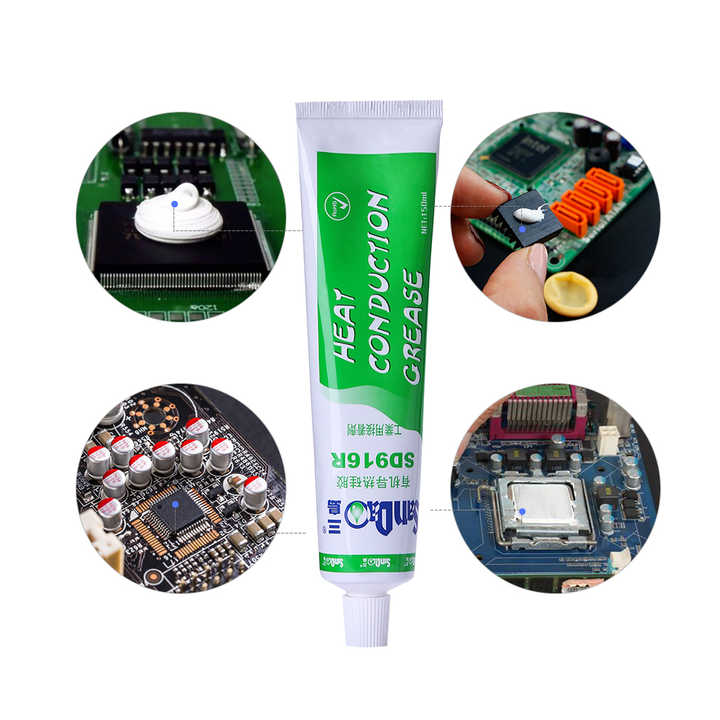 Keo dán silicone dẫn nhiệt chịu nhiệt độ cao RTV một chất lỏng, keo dán silicone dẫn nhiệt - Daisan Store