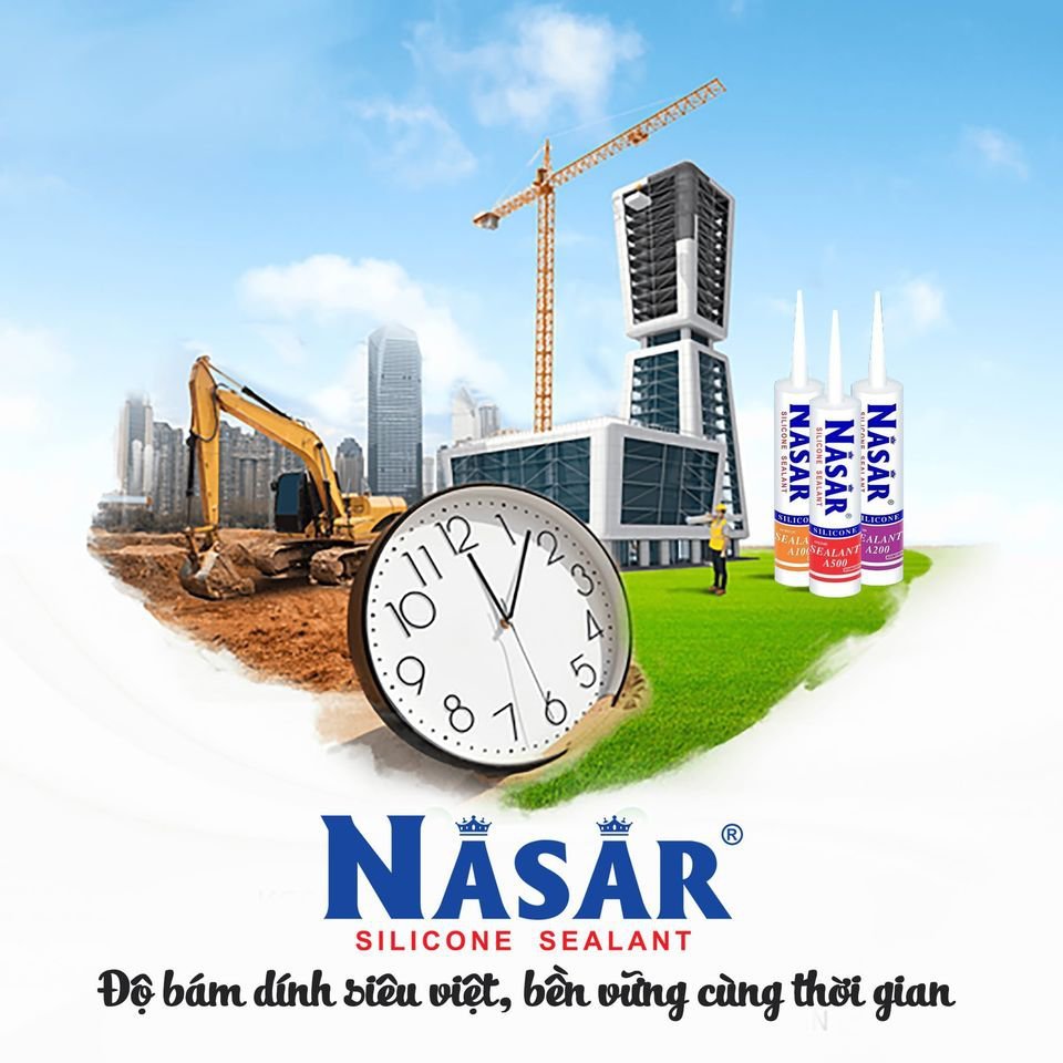 Keo Nasar Silicone A150 – 24 chai/thùng - Daisan Store