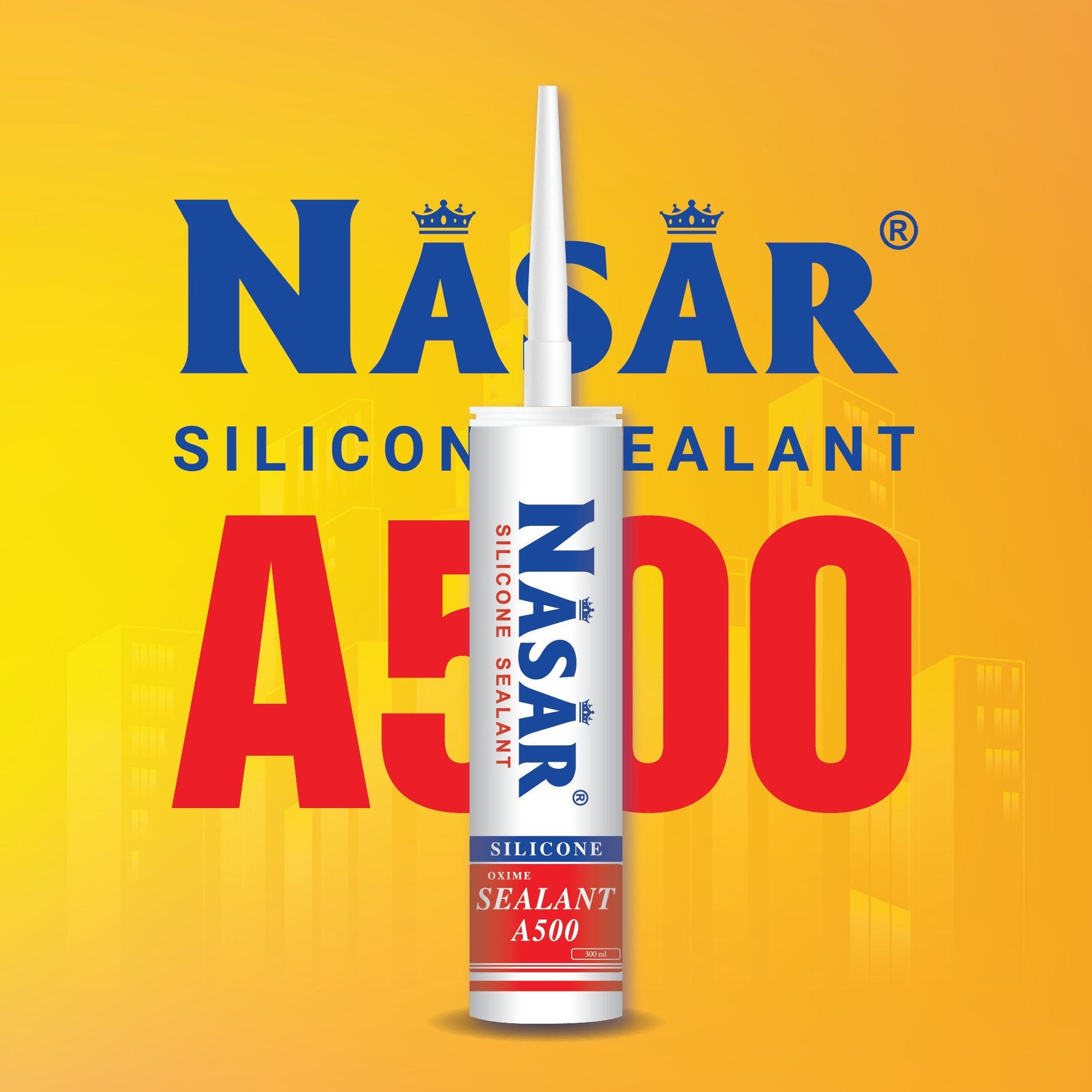Keo Nasar Silicone A500 – 24 chai/thùng - Daisan Store