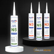 Keo silicone Alusil N5 – Dùng tốt cho nhôm kính - Daisan Store