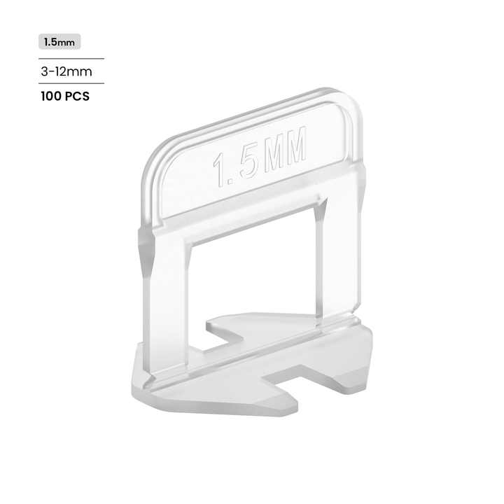 Kẹp cân bằng gạch nhựa 1.5mm kèm dụng cụ chuyên dụng, có thể tái sử dụng - Daisan Store