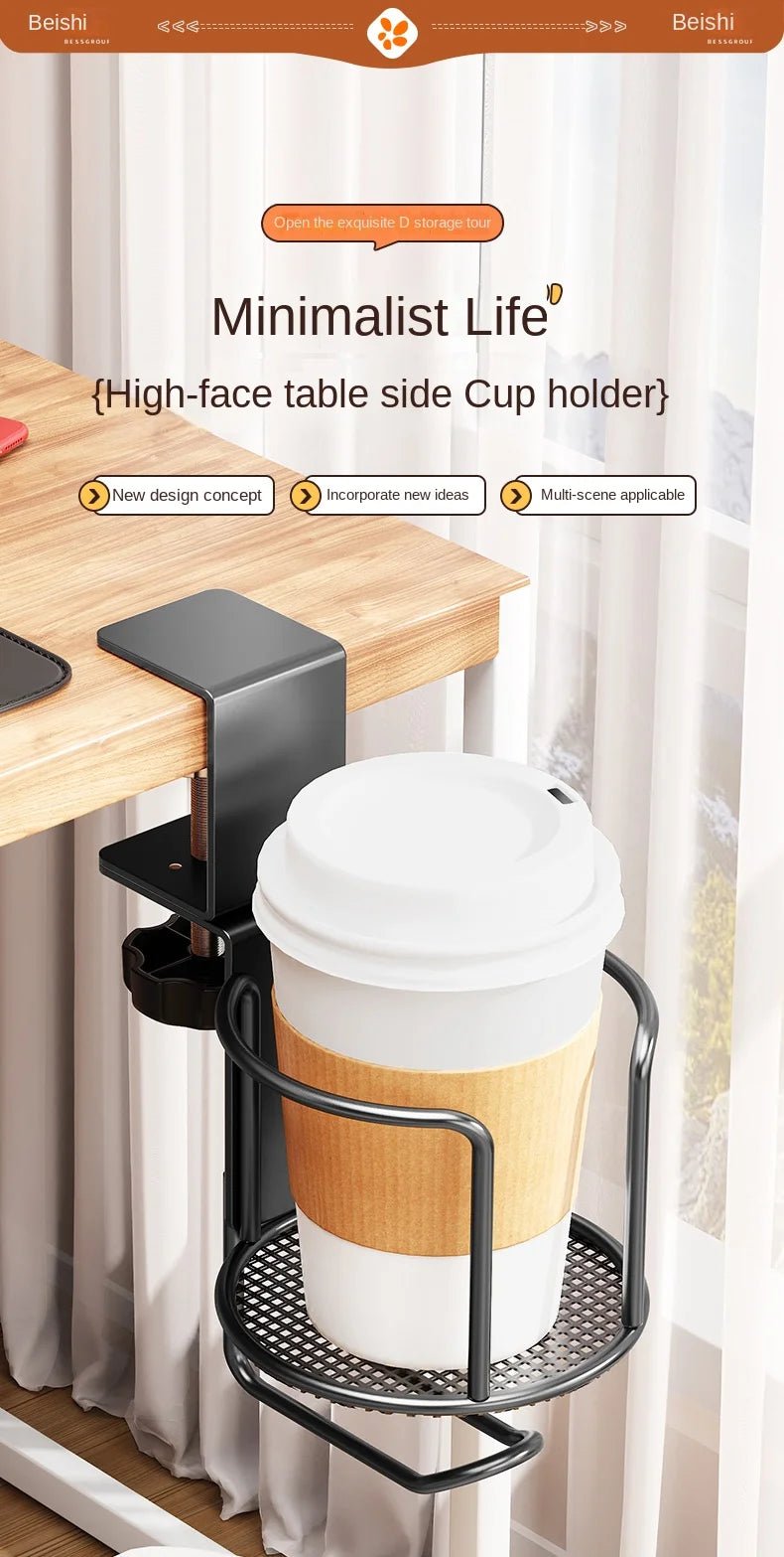 Kẹp Cốc Bàn 2in1 Không Khoan Xoay 360° Chống Rơi - Daisan Store