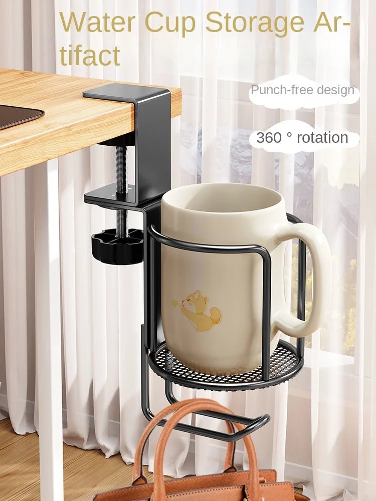 Kẹp Cốc Bàn 2in1 Không Khoan Xoay 360° Chống Rơi - Daisan Store