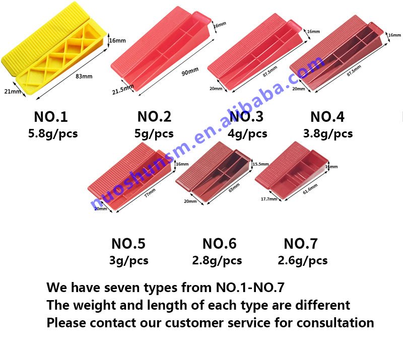 Kẹp và nêm cân bằng gạch nhựa chất lượng tốt - Daisan Store
