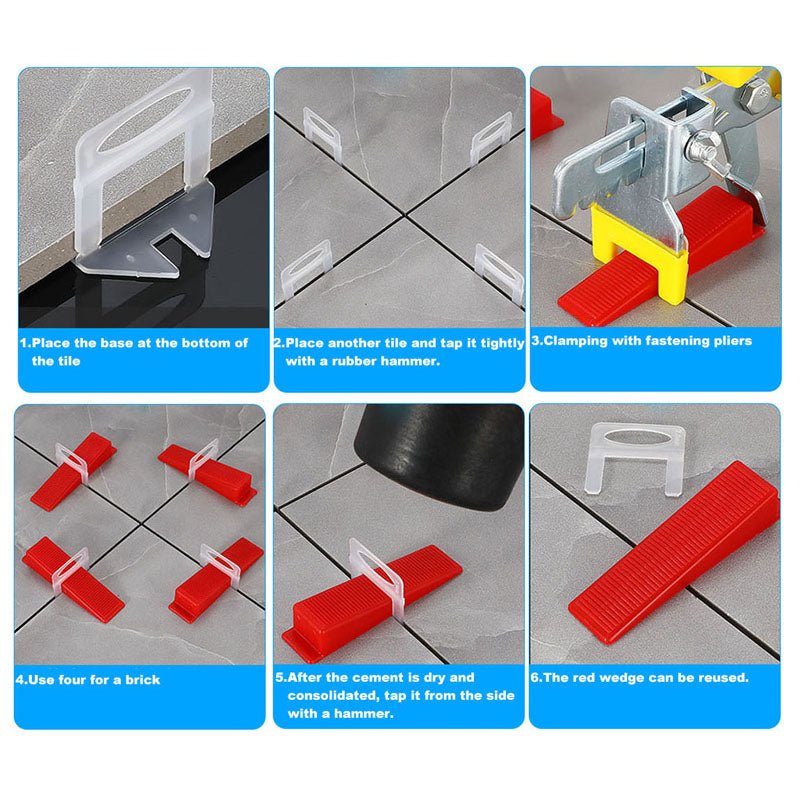 Kẹp và nêm nhựa định vị gạch bán buôn - Daisan Store