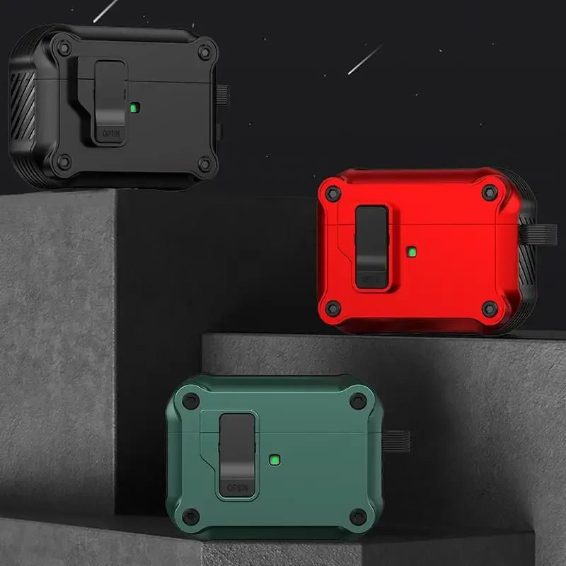 Khóa Bảo Vệ Chống Sốc Cho AirPods Pro 3 2025 - Daisan Store