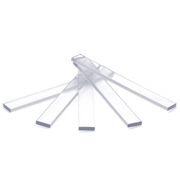 Khối cửa kính chất lượng cao FHC 0,080" X 1/4" X 2" Khối lắp đặt bằng nhựa trong suốt cho nhà bếp phòng tắm - Daisan Store