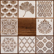 Khuon Stencil Mandala Geometric 30x30cm DIY Layering - Daisan Store