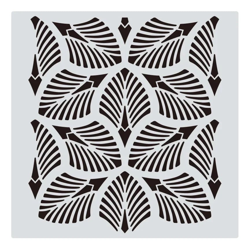 Khuon Stencil Mandala Geometric 30x30cm DIY Layering - Daisan Store